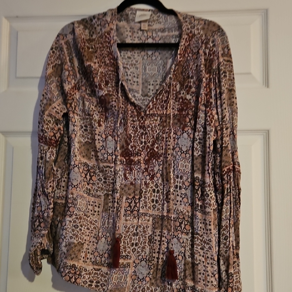 Women's Patterned Blouse